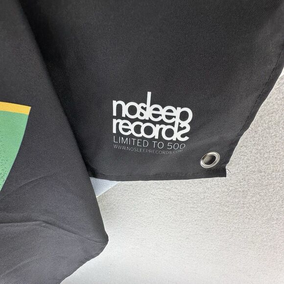 Y2K MOOSE BLOOD Tapestry Flag No Sleep Records OOP *LIMITED* 58x35 XL Punk Emo - Picture 3 of 7